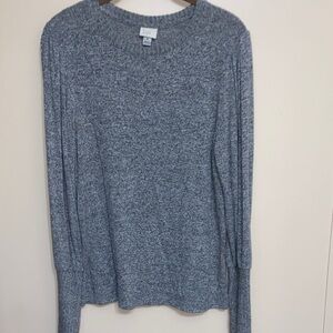 a new day Heathered Gray Women's Sweater